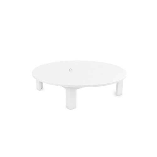 White Mainstay Round Coffee Table