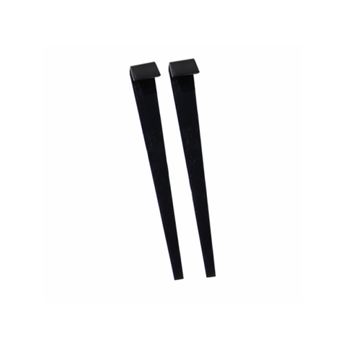 EPIC PLASTICS 200102712 Epic 12" Black Steel J Stake