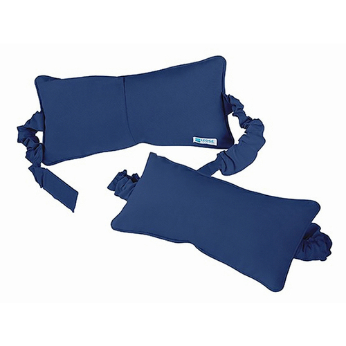 Medium Blue Signature Headrest Pillow