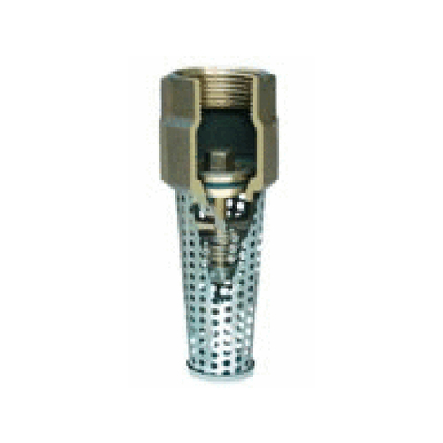 400SB Series Foot Valve, 1 in Connection, FPT, 400 psi Pressure, Silicone Bronze Body