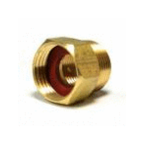 3/4" Female Hose To 3/4" Male Or 1/2" Female Pipe Brass Hose End