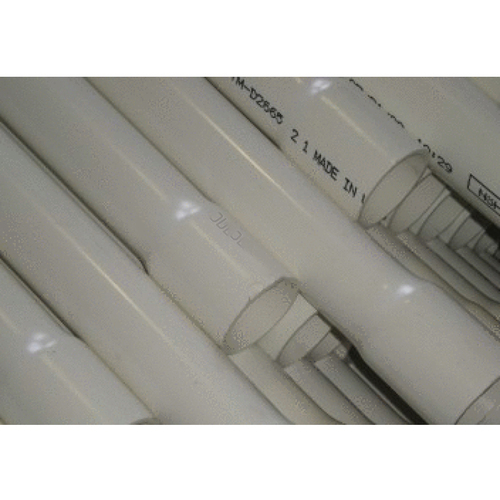 PACIFIC PLASTICS INC (CA) 50830 2" Sch 40, 10', Plain 2" 10' Sch40 No Bell Pvc Pipe