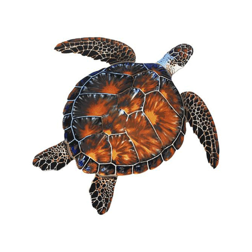 Brown Turtle 18"x18"