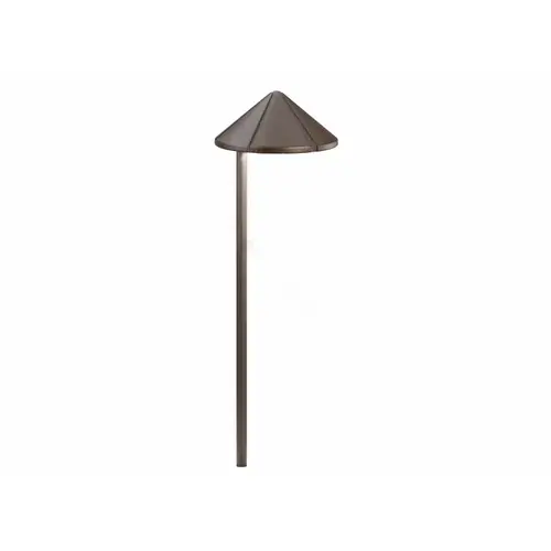 Side Mount 12v Path Light Textured Architectural Bronze