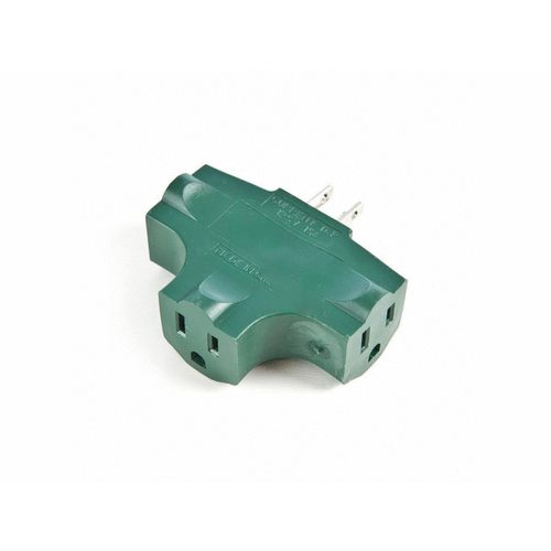 Village Lighting Triple Tap In Line Adapter Green