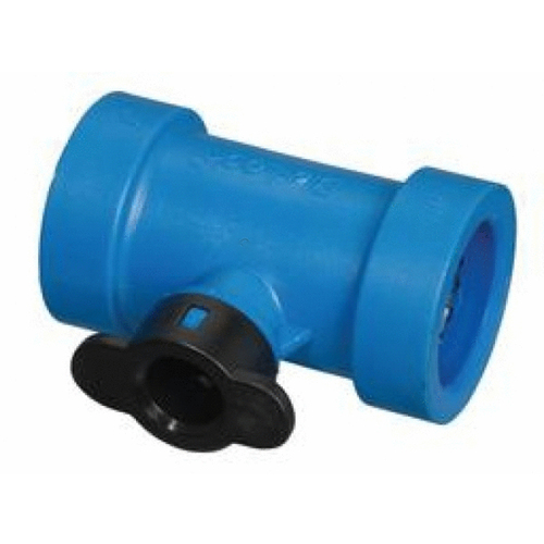 Bl401-130 Hydro-rain 1" Bl X .5" Blr Tee 100#