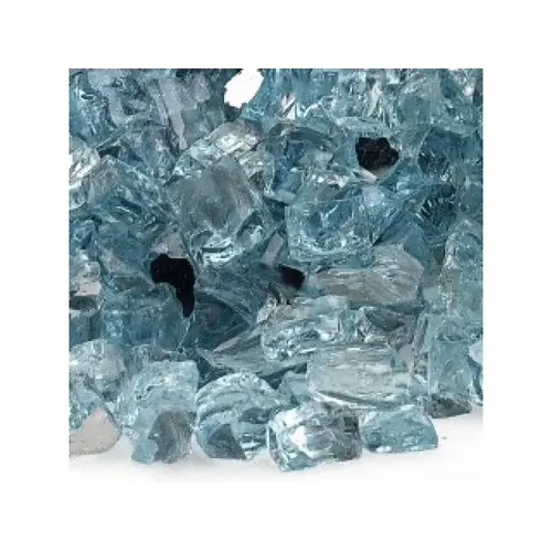 1/2" Azuria Reflective Fire Glass 10lb Jar