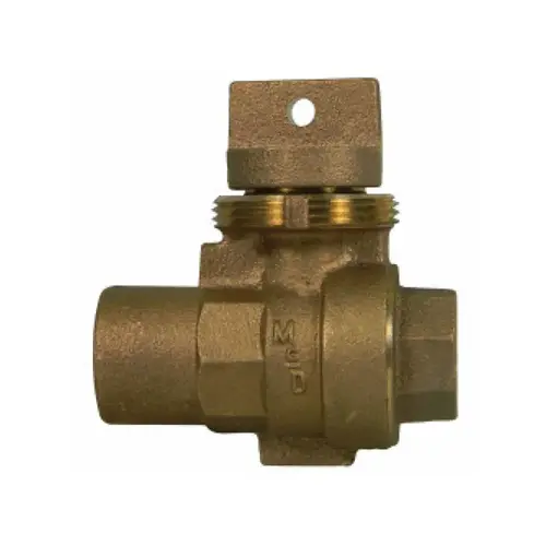 A.Y. MCDONALD MANUFACTURING CO 5131-259 76005 .75" Ay-mcdonald Stop & Waste Fipt X Fipt Lf