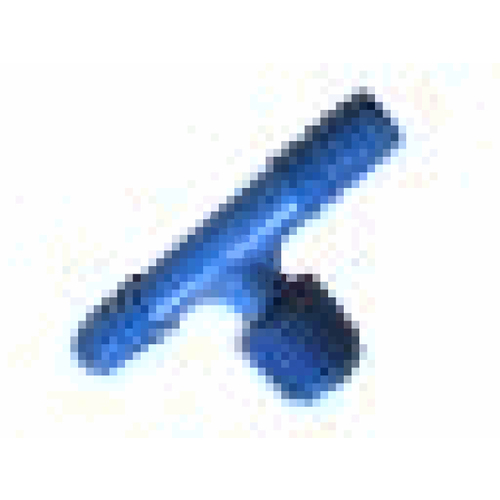 Lasco Fittings 3100005 1/2" Blue Double Helix X Double Helix X Mipt Irrigation Twister Tee