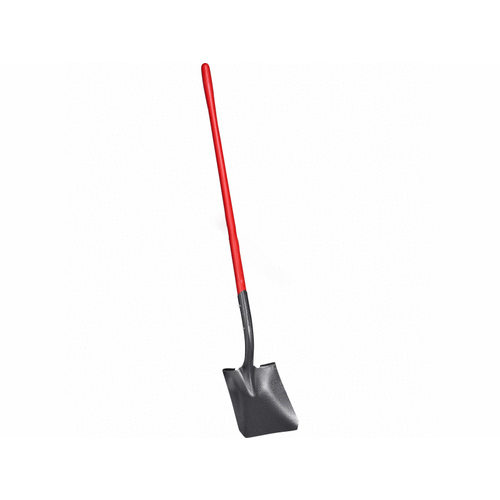 14-gauge #2 Square Point Hollow-back Shovel With 48" Fiberglass Handle