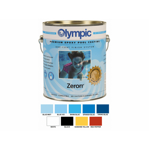 4 Gal White Zeron Epoxy One-coat