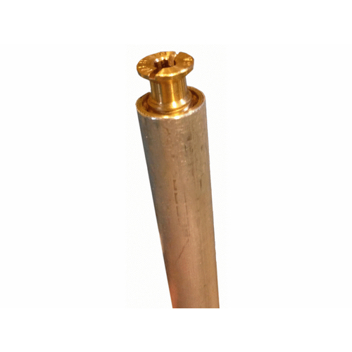 Aluminum Tube W/ Brass Anchor