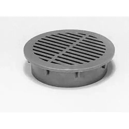 Nds 8" Round Grate Black Cast Iron