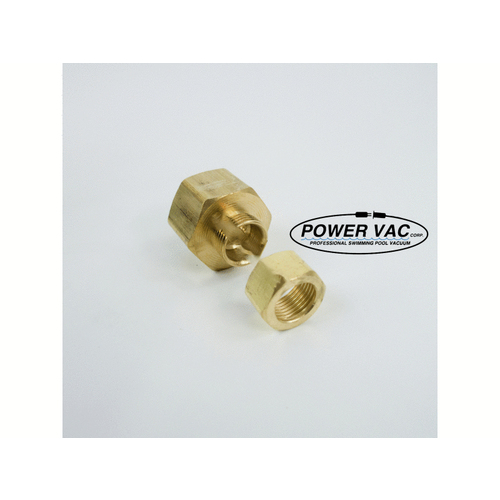 Power Vac 108-D Brass Compression Fitting