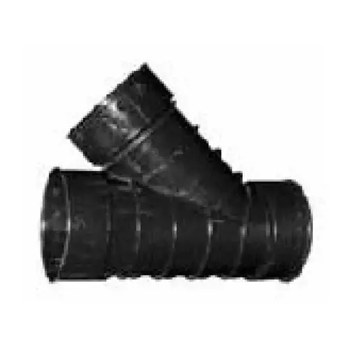 Ads 3" Flex Snap Wye Corrugated
