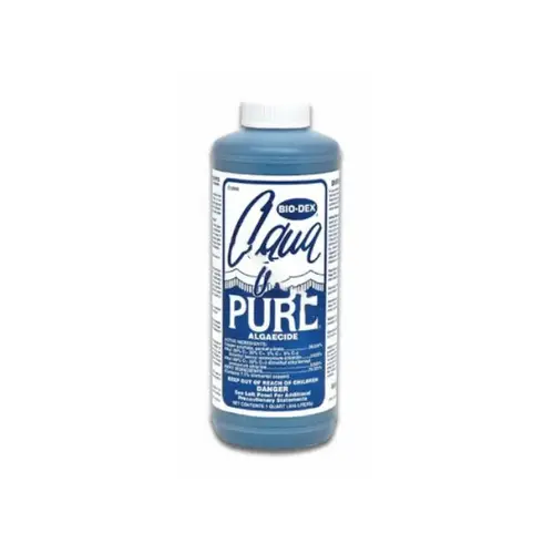 Biodex AP132 1 Qt Aqua Pure Alagecide Blue