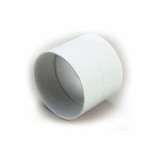 3" White Hub X Hub Pvc S&d Coupling