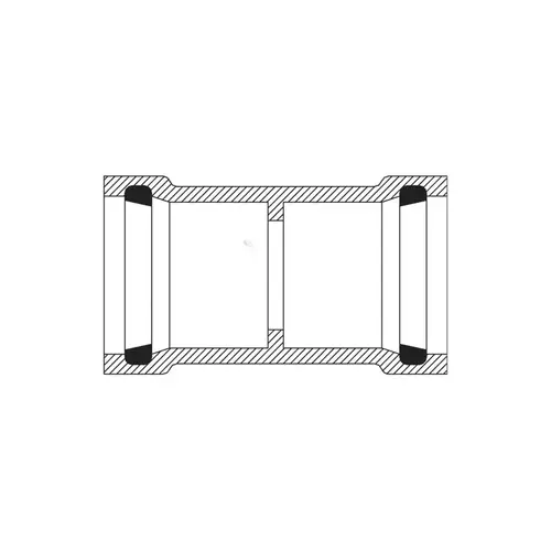 3" Gasket X Gasket Pvc Repair Coupling For Ips Pressure Pipe