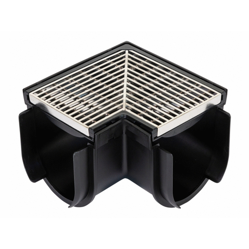 Dcdcor5ar Rain Bird Std Channel Corner Arch Grate Black