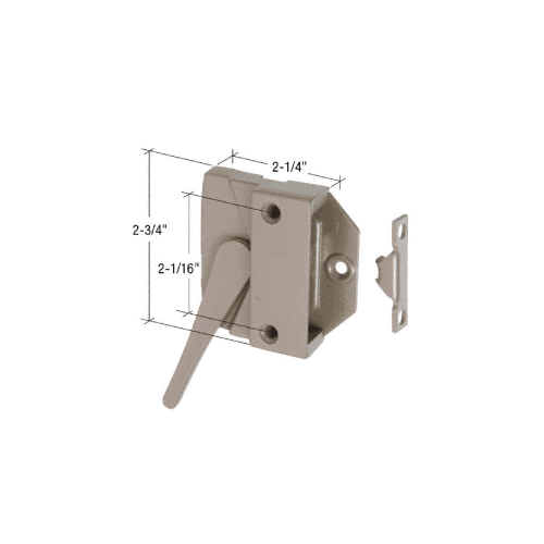 Bronze Right Hand Low Profile Sash Lock for Andersen Windows