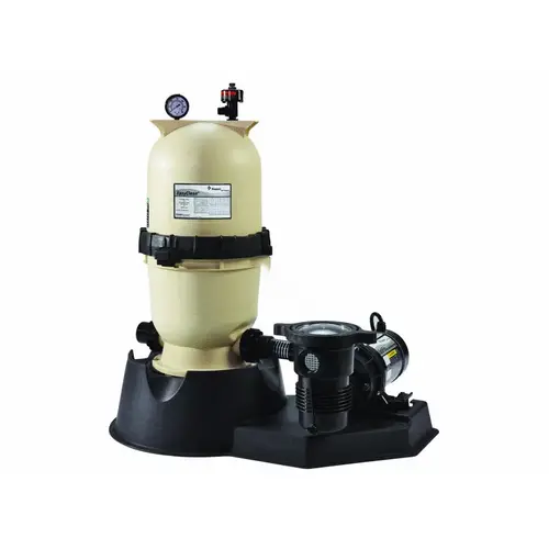 Pentair 188615 EasyClean D.E. Inground Filter, 30 sq. ft, 15.5" Diam, 90 GPM, 64,800 gallons