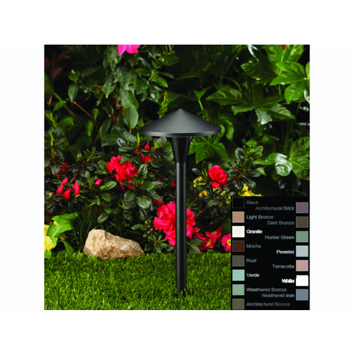 VISTA PROF OUTDOOR LIGHTING PR-6509-R-2.5-W-T3 15-1/2"h X 6" Rust Led T3 Path Light 2.5w