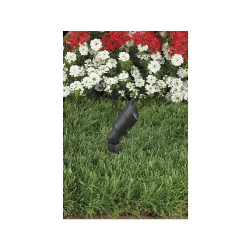 Black Ground Mount Bullet No Lamp