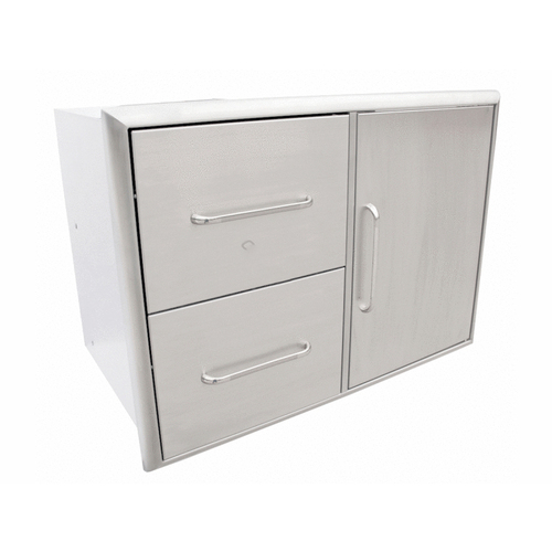 Saber Grills K00AA3114 Saber Double Drawer And Door Combo