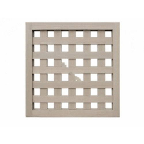 YARDISTRY LIMITED YP11002 1 High L5 Lattice Topper Gry