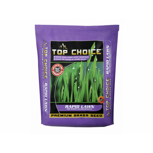 MOUNTAIN VIEW SEEDS LTD 27418 Mvs Top Choice Seed Rapid Lawn 90/10 Rye/blue 10#