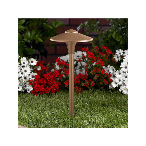 15.75" Architectural Bronze Aluminum Path Light With Warm Integrated Led Module