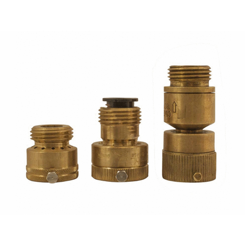 .75" Satin Brass Hose Connection Vacuum Breaker