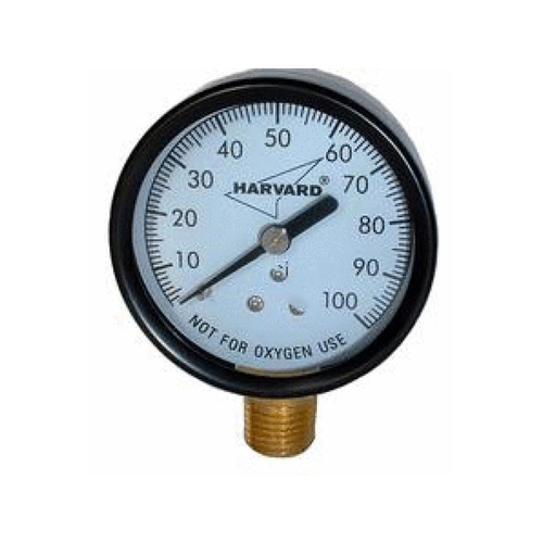 American Granby IPG302-4B 2" Steel Pressure Gauge With 1/8" Back Mount Mip Connection 0-30 Psi