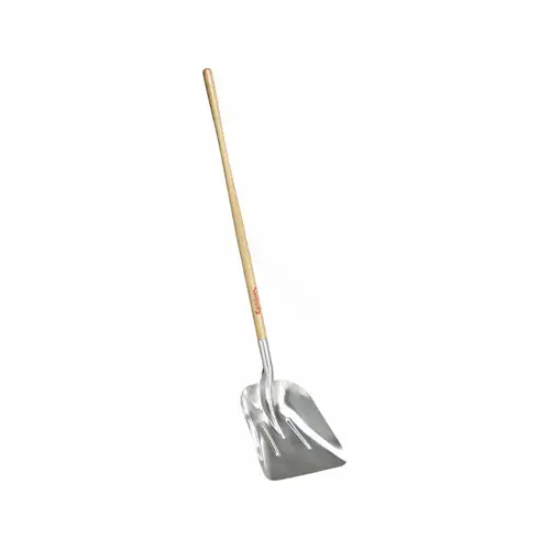 #10 Aluminum Scoop Shovel With Wood Handle