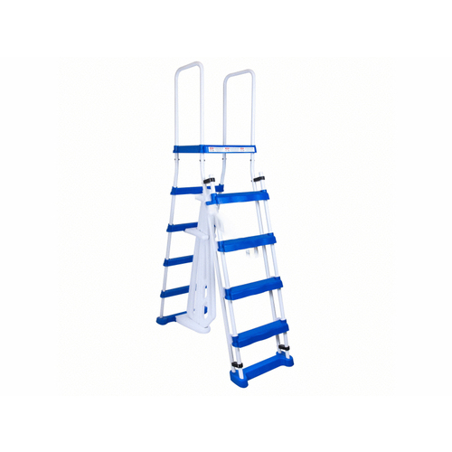Swimline 87950/87952L 48"52" Wall Ag Entry Ladder W/ Safety Barrier