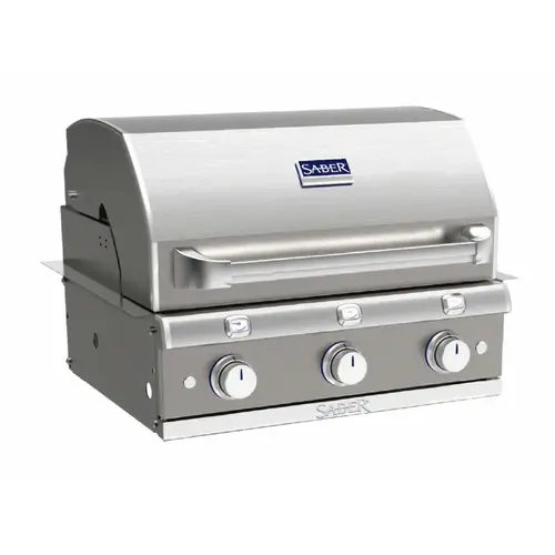 Saber Grills R50SB1517 Saber 1500 Sse Built In 3-burner Gas Grill