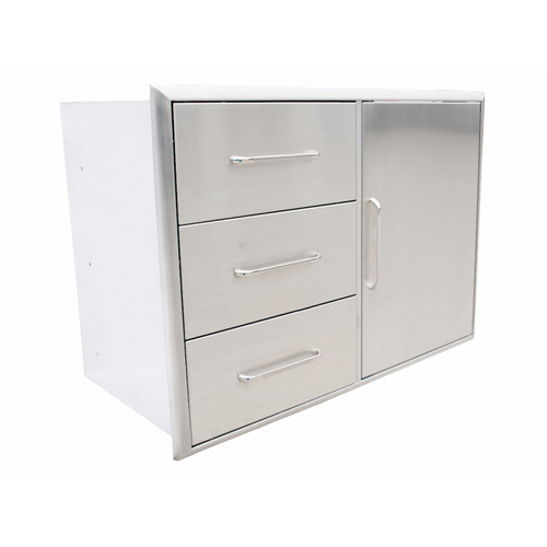 Saber Grills K00AA3214 Saber Triple Drawer And Door Combo