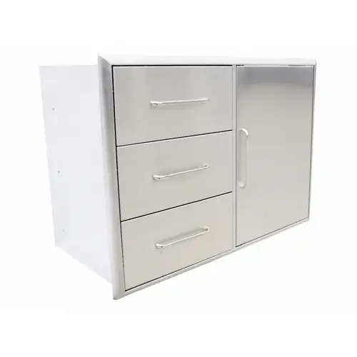 Saber Triple Drawer And Door Combo