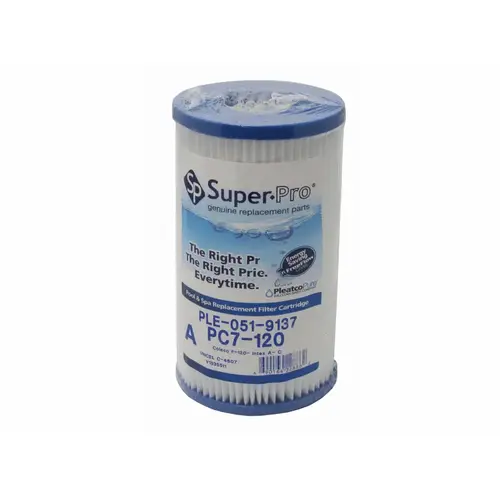 Pleatco PC7-120 Spg 8-1/8" 5sqf 4oz Coleco Cartridge