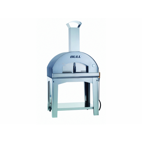 Bull Outdoor Products 66042 Black Xl Pizza Oven & Cart