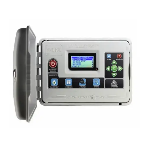 Evolution Series Indoor Controller With Hinged Door 120 Vac 60 Hz White
