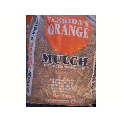 FWR LLC BAG MULCH FL ORANGE Fwr Orange Florida Bag Mulch