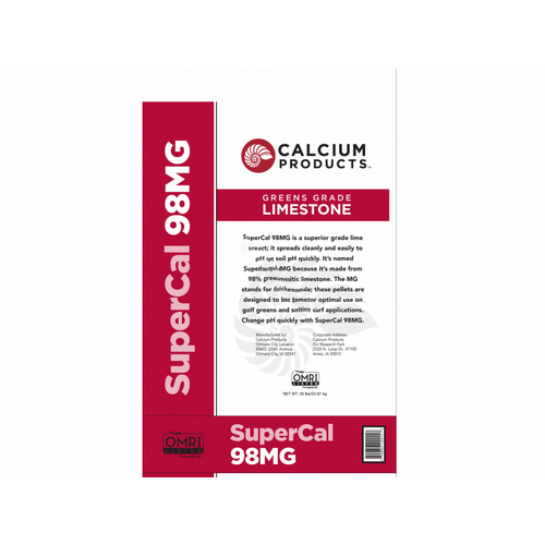 CALCIUM PRODUCTS INC 98MGB 50# Calcium Supercal Greens Grade Lime 50#