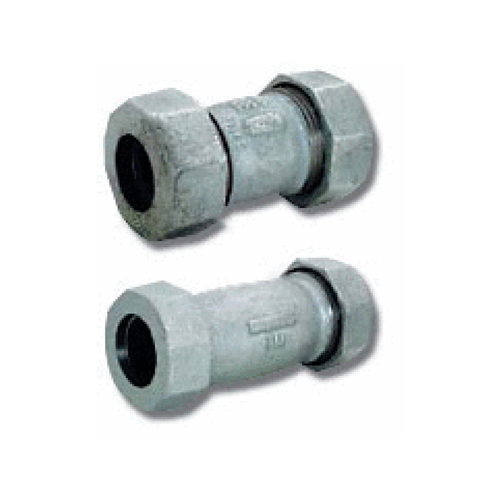 1" Galvanized Malleable Long Compressed Coupling