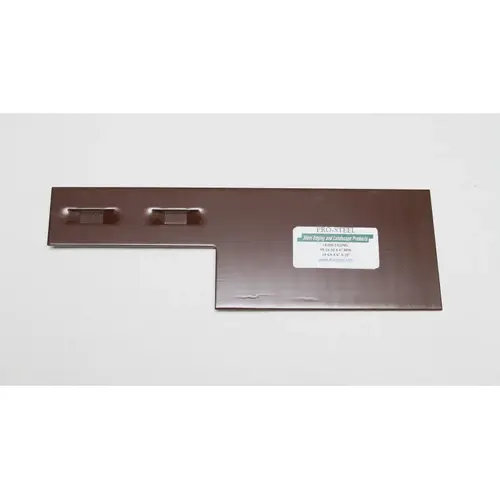 Pro-steel 10' 14ga 6" Brown Edging