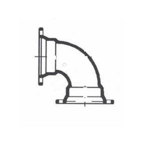 Sigma 12" Mech Joint 90 degree W/o Acc