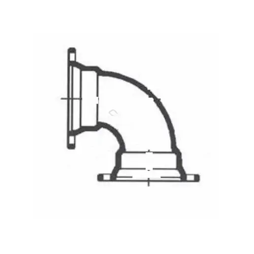 SIGMA CORP DMB1290 Sigma 12" Mech Joint 90 degree W/o Acc