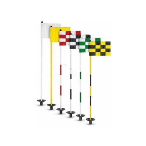 Red/white Jr. Flagstick Practice Green Marker