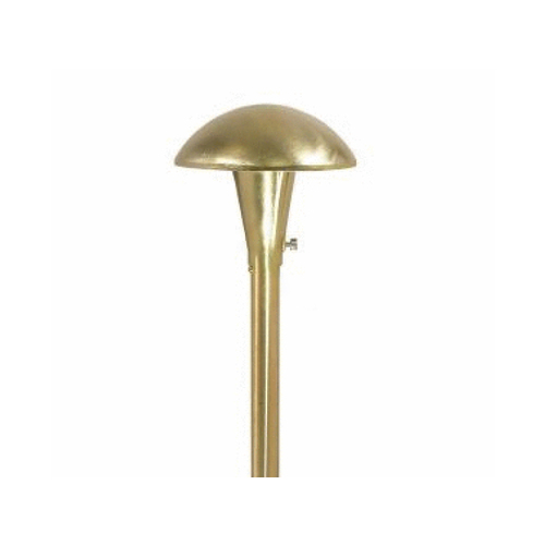 Rust 5-1/2" Mushroom Hat Area Light 18w S8 Lamp