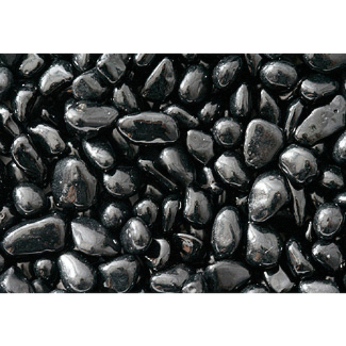 Justice Products 21612 50# Black Glass Jelly Bean